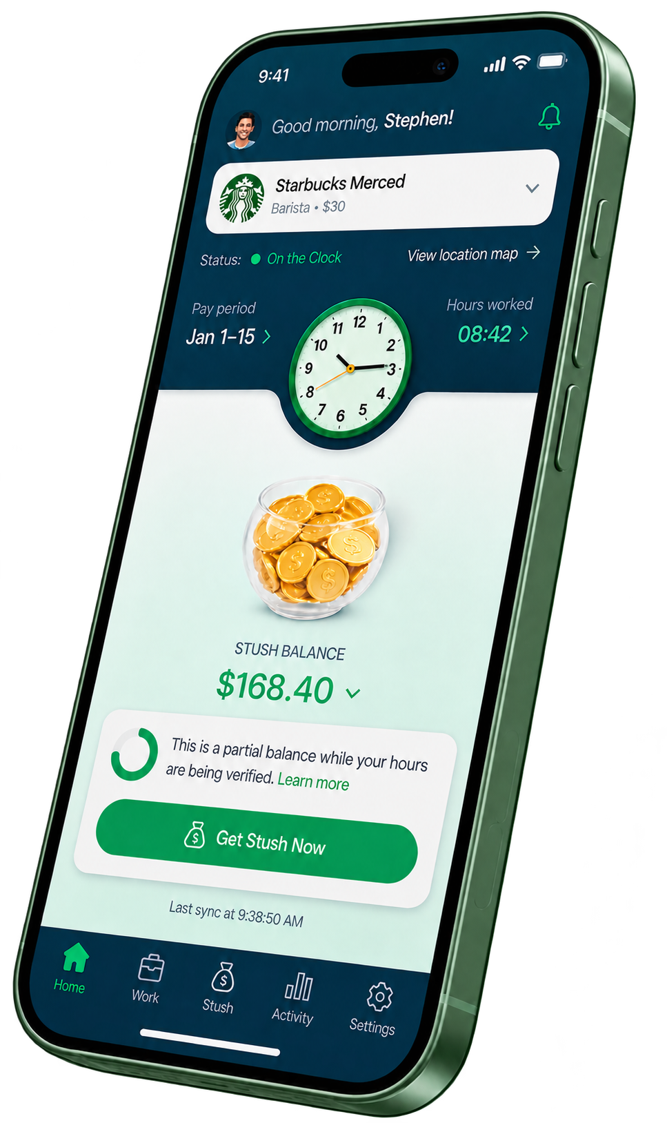 Stush app preview